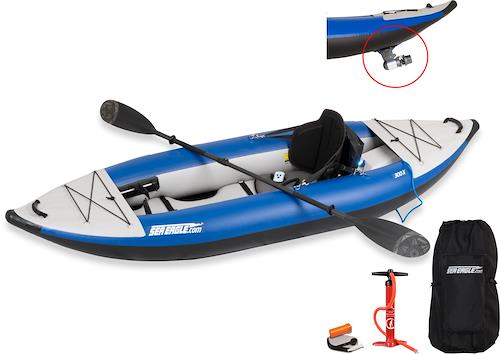 Sea Eagle 420X Pro Carbon Package — Kayak