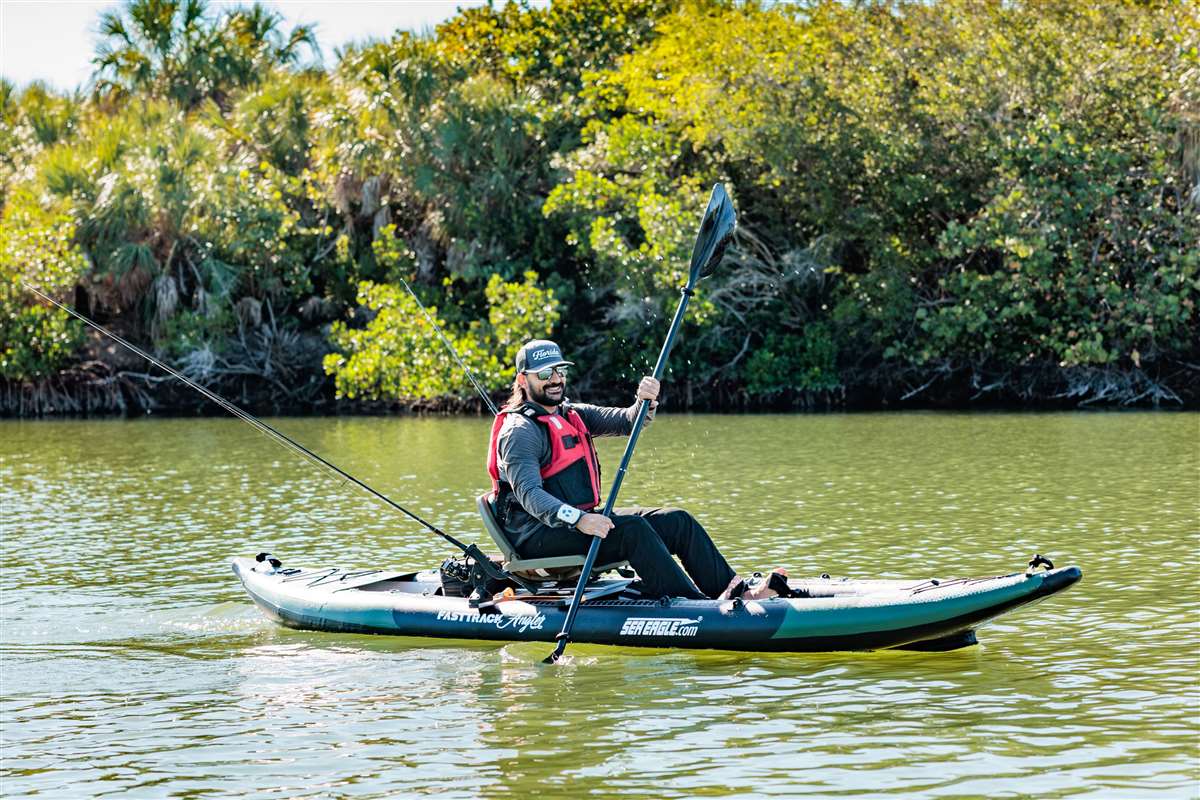 Sea Eagle 385FTA Pro FastTrack Angler Package — Boat