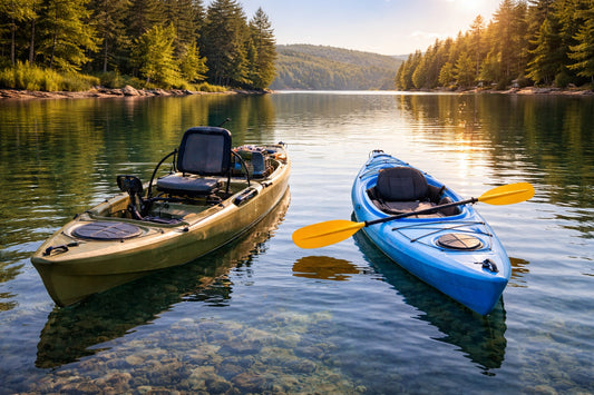 Pedal vs Paddle Kayaks Which Propulsion System is Right for You