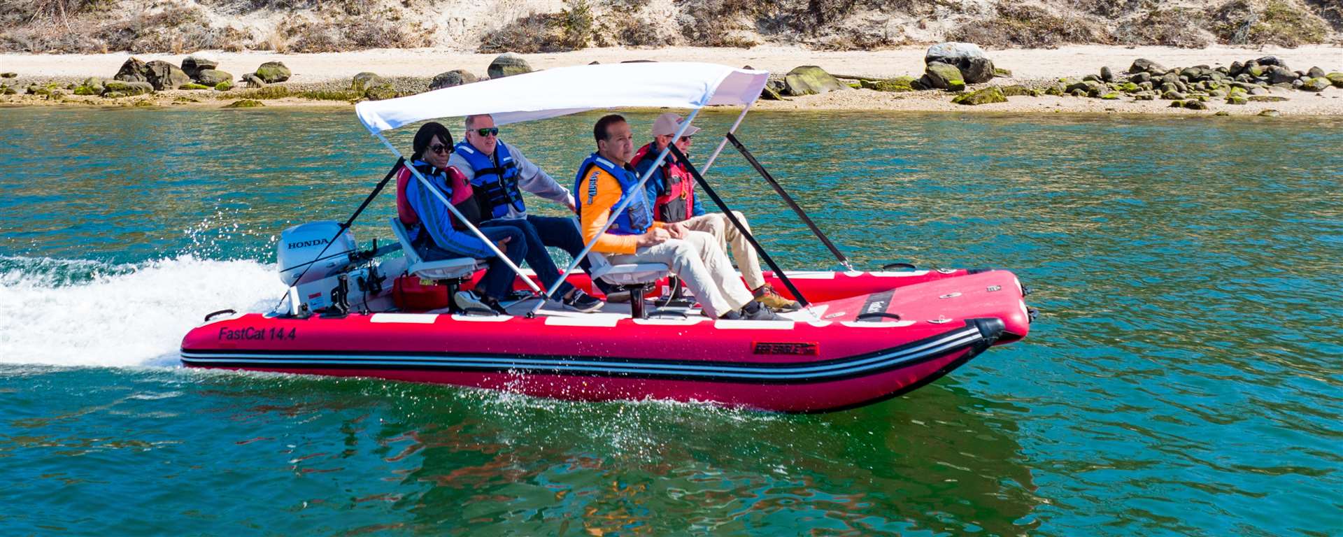 Sea Eagle FastCat14.4 Swivel Seat Canopy Package — Kayak