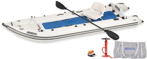 Sea Eagle 437PS PaddleSki Start Up Package — Watercraft