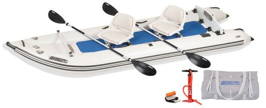 Sea Eagle 437PS 2-Person Swivel Seat Package — Paddle