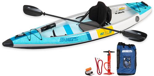 Sea Eagle EZLite 10 Pro Carbon Package — Watercraft