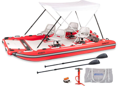 Sea Eagle FastCat14.4 Swivel Seat Canopy Package — Kayak