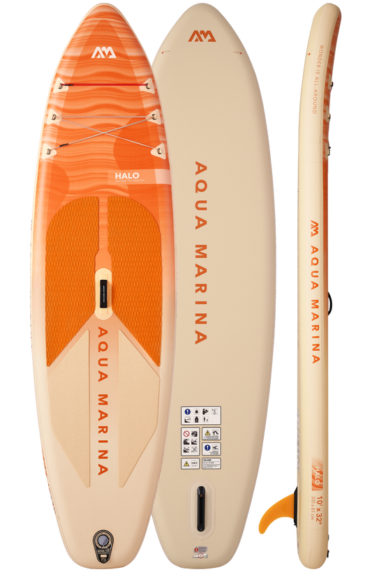 Aqua Marina Halo 10'0" Inflatable SUP Paddleboard — Inflatable Stand Up Paddle Board