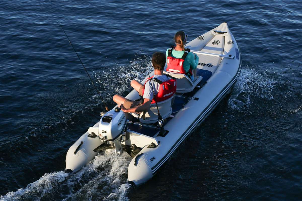 Sea Eagle 437PS 2-Person Swivel Seat Package — Paddle
