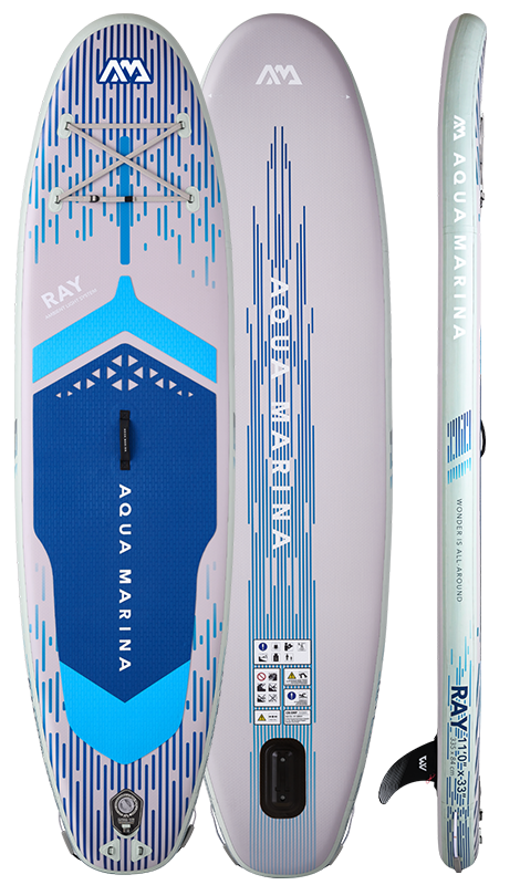 Aqua Marina Ray 11'0" Glowing Inflatable SUP Paddleboard — Inflatable Stand Up Paddle Board