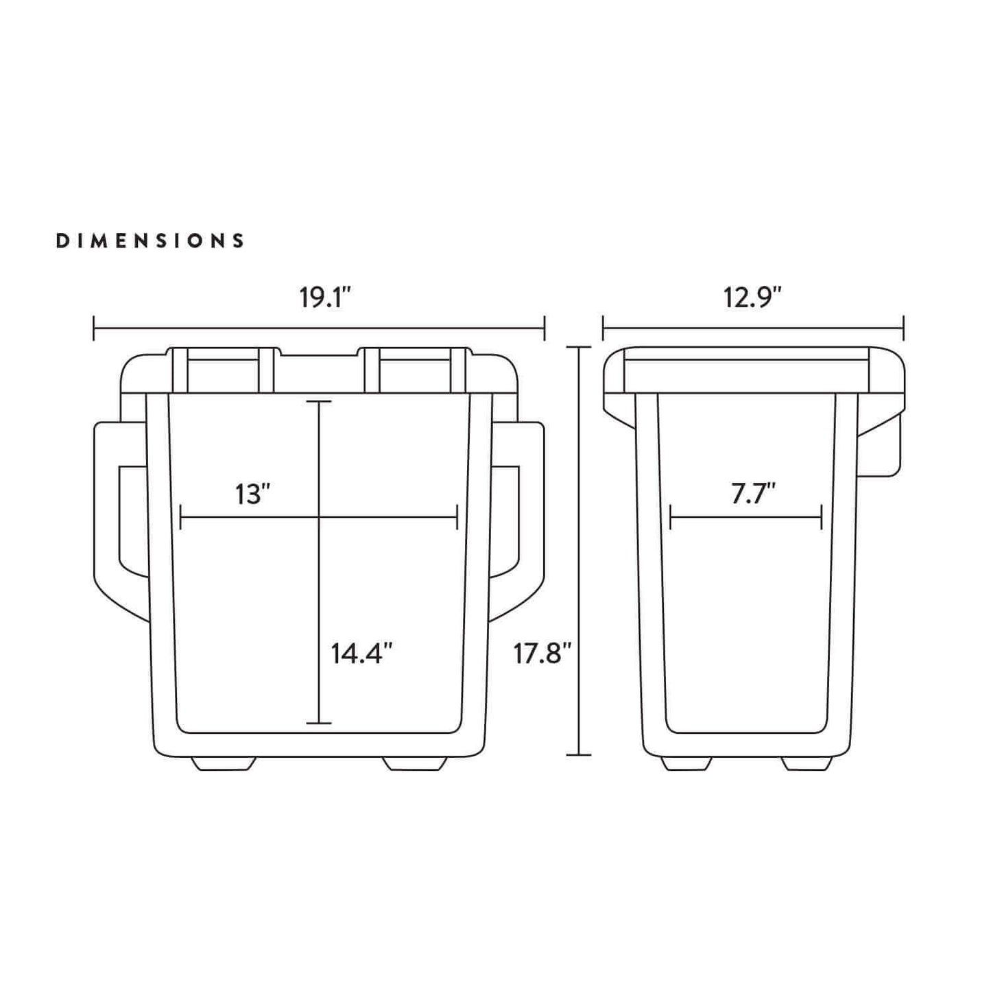 Vibe 20 Quart Cooler — Coolers