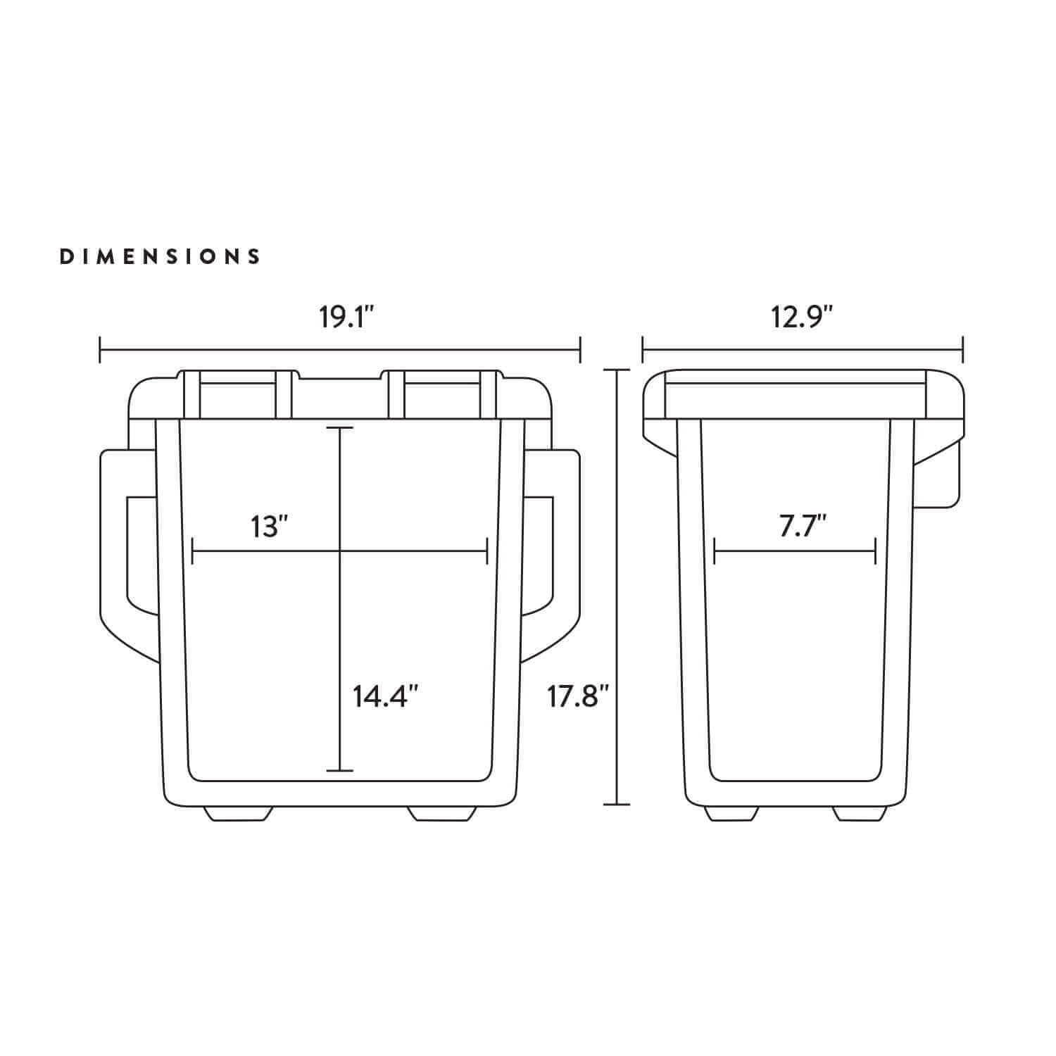 Vibe 20 Quart Cooler — Coolers