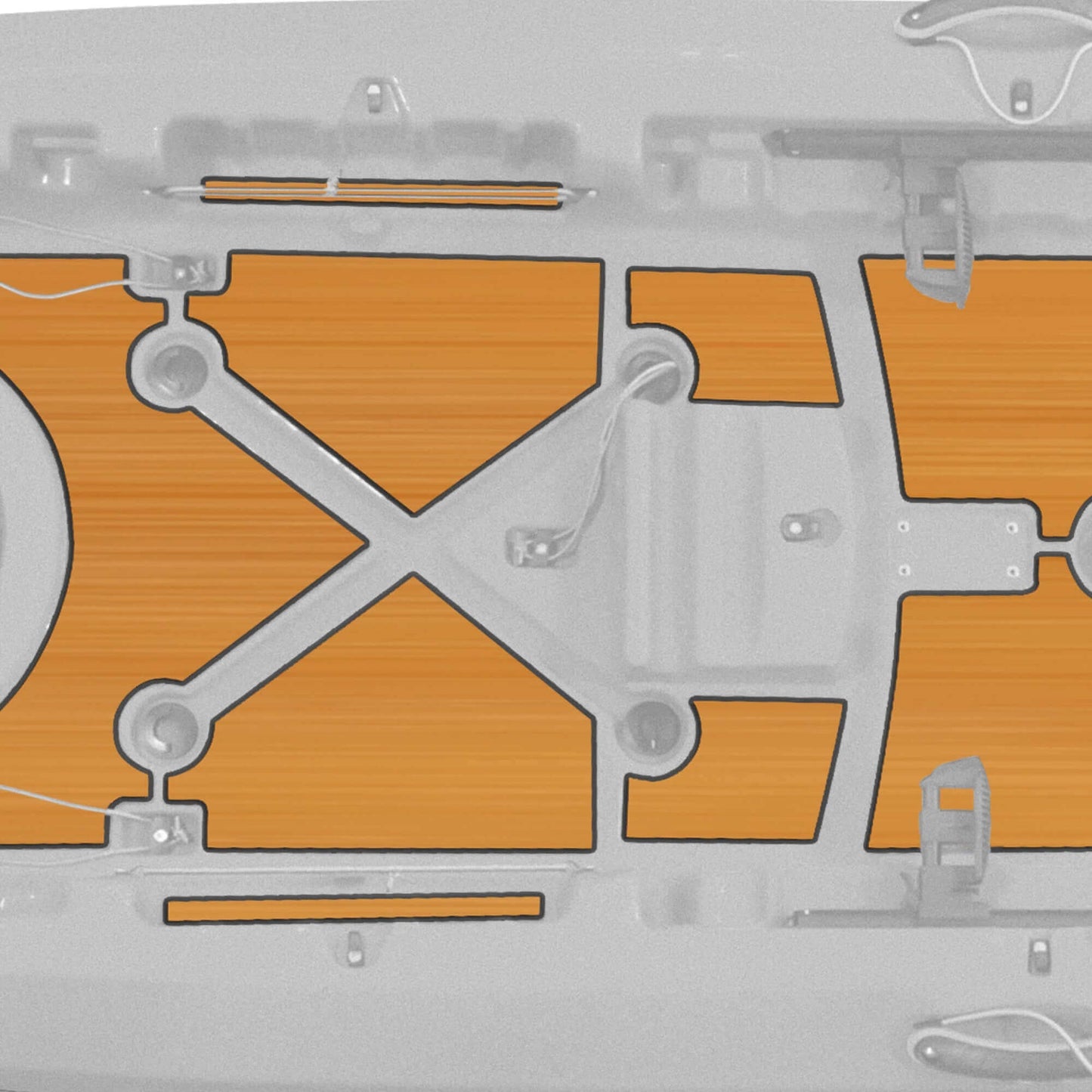 Yellowfin 130T Premium Deck Padding — Accessories